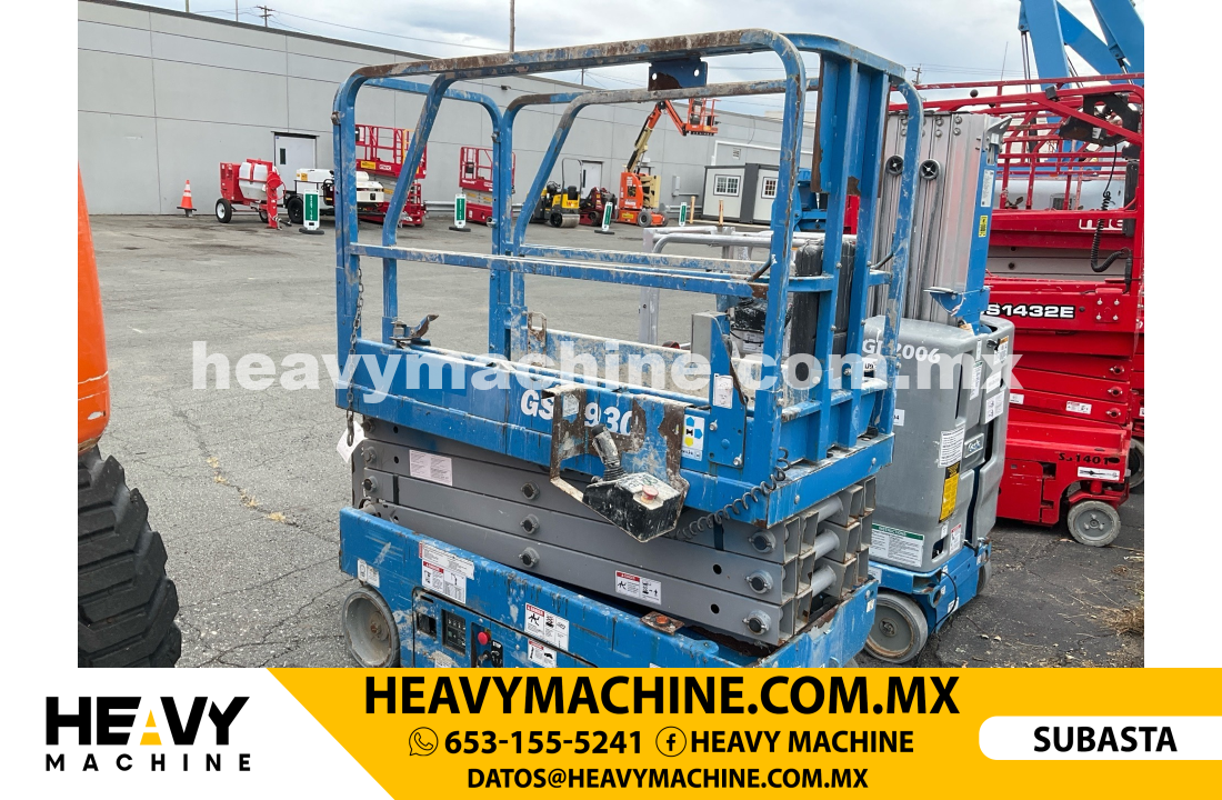 Equipo de elevación Tijera 2018 GENIE GS-1930