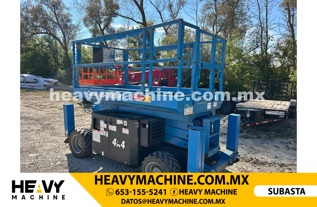 Equipo de elevación Tijera 2018 GENIE GS-2669 RT