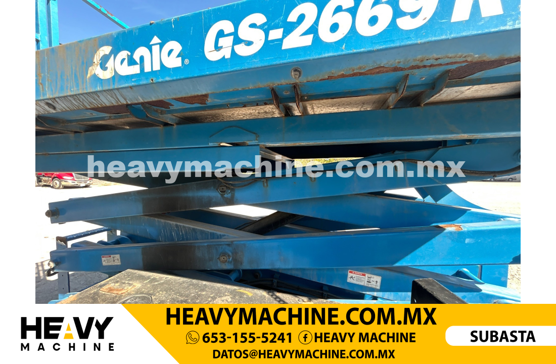 Equipo de elevación Tijera 2018 GENIE GS-2669 RT
