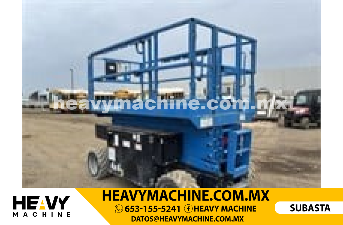 Equipo de elevación Tijera 2018 GENIE GS3369 RT