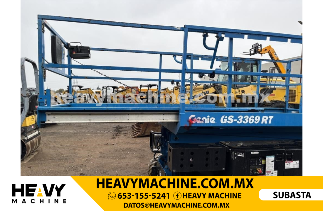 Equipo de elevación Tijera 2018 GENIE