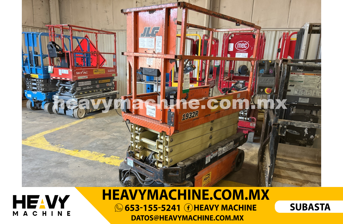 Equipo de elevación Tijera 2018 JLG 1932R