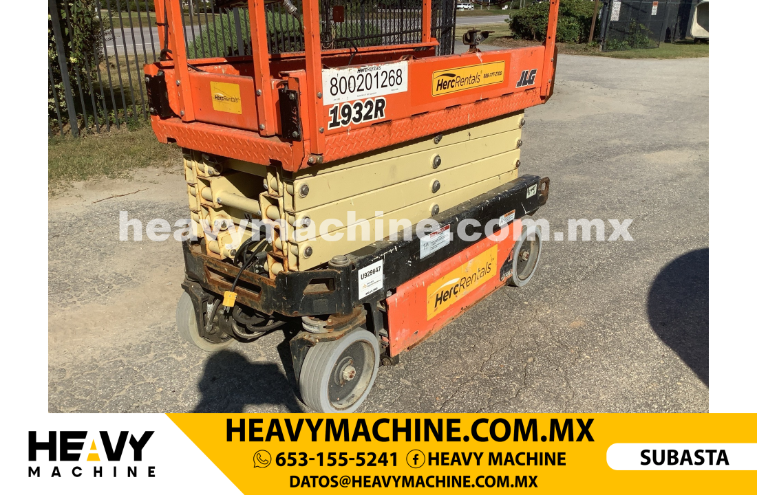 Equipo de elevación Tijera 2018 JLG 1932R