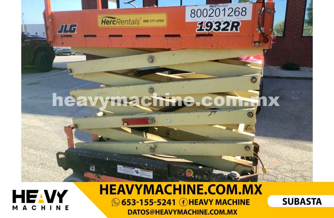 Equipo de elevación Tijera 2018 JLG 1932R