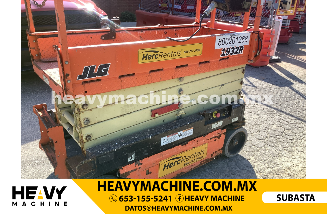 Equipo de elevación Tijera 2018 JLG 1932R