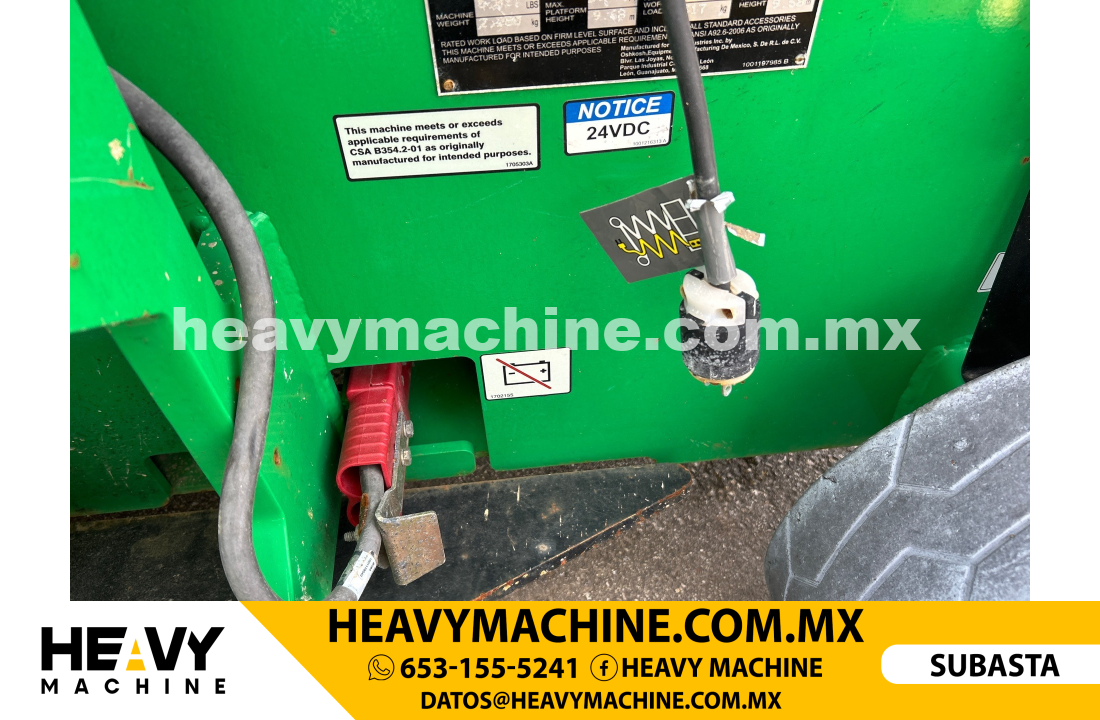 Equipo de elevación Tijera 2018 JLG 3246ES