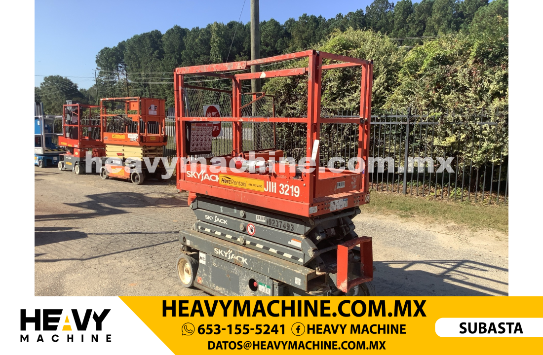 Equipo de elevación Tijera 2018 SKYJACK 3219
