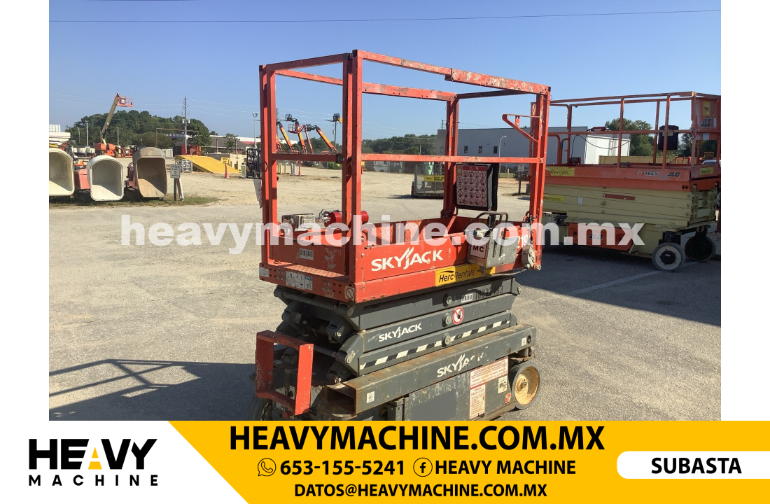 Equipo de elevación Tijera 2018 SKYJACK 3219