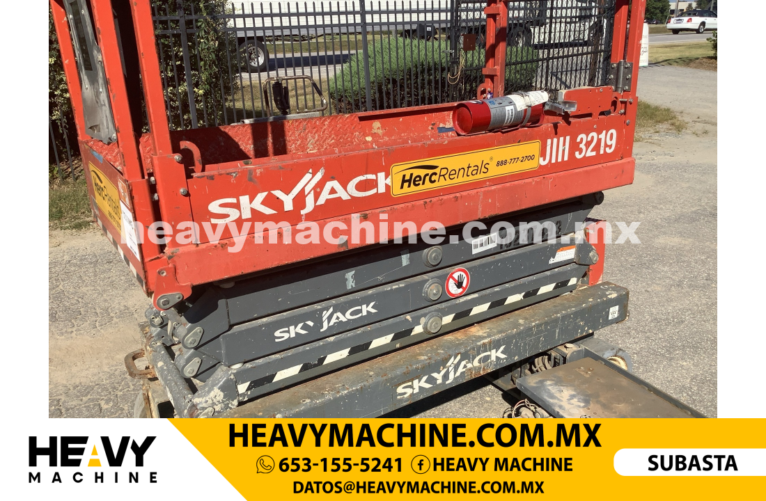 Equipo de elevación Tijera 2018 SKYJACK 3219