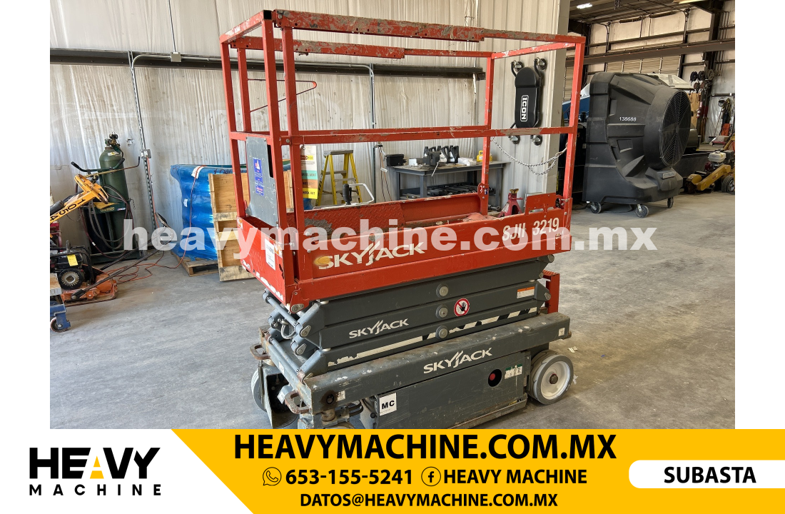 Equipo de elevación Tijera 2018 SKYJACK SJIII 3219