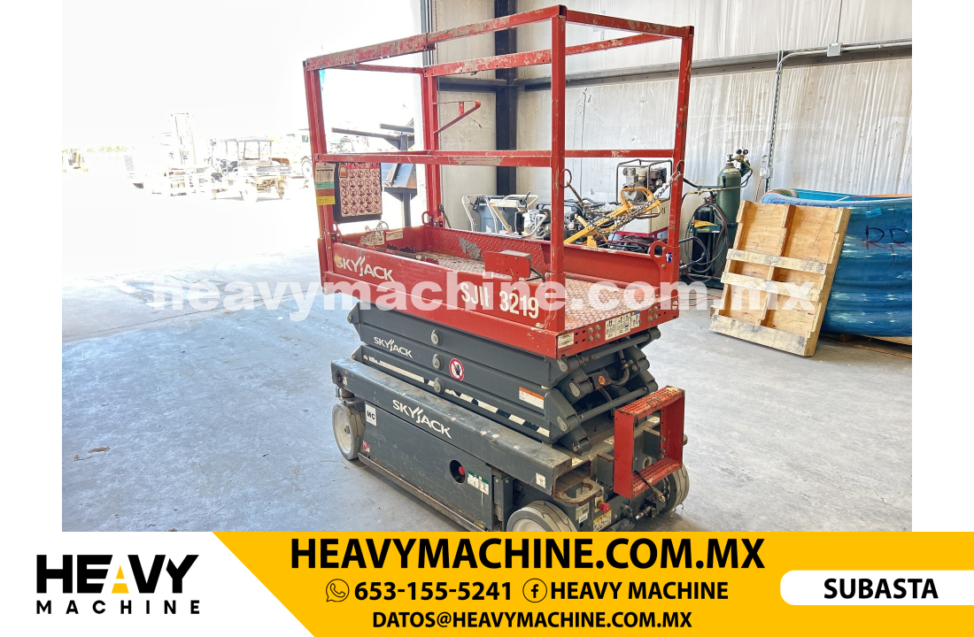 Equipo de elevación Tijera 2018 SKYJACK SJIII 3219