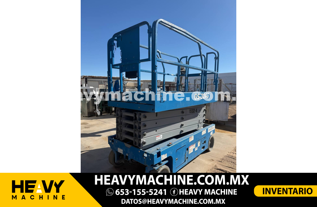 Equipo de elevación Tijera 2019 GENIE GS-3246