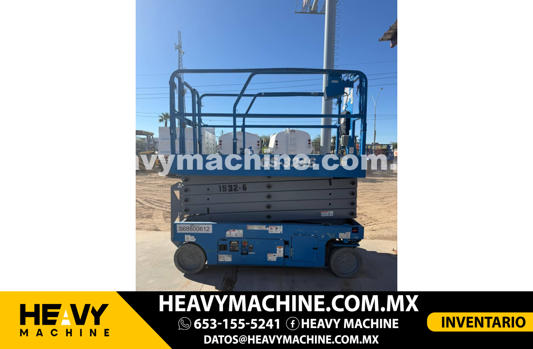 Equipo de elevación Tijera 2019 GENIE GS-3246