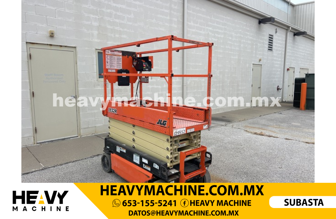 Equipo de elevación Tijera 2019 JLG 1932R