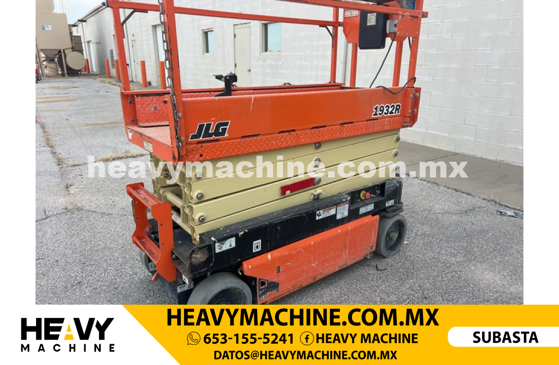 Equipo de elevación Tijera 2019 JLG 1932R