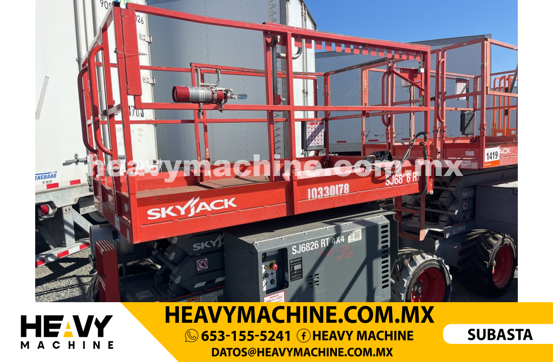 Equipo de elevación Tijera 2021 SKYJACK 6826RT