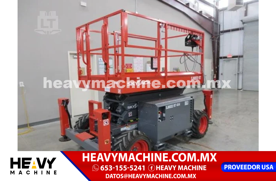 Equipo de elevación Tijera 2025 Skyjack SJ6832 RT