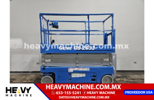Equipo de elevación Tijera 2013 Genie GS2632