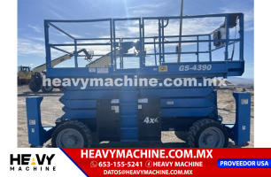 Equipo de elevación Tijera 2014 Genie GS4390RT