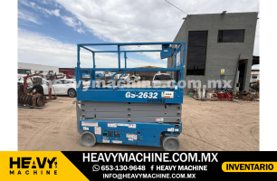 Equipo de elevación Tijera 2015 GENIE GS2632
