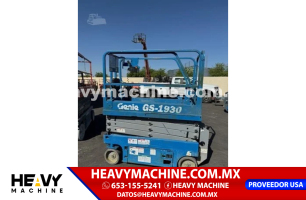 Equipo de elevación Tijera 2015 Genie GS1930