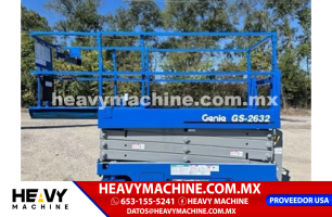 Equipo de elevación Tijera 2015 Genie GS2632
