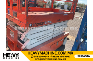 Equipo de elevación Tijera 2016 SNORKEL S4732E