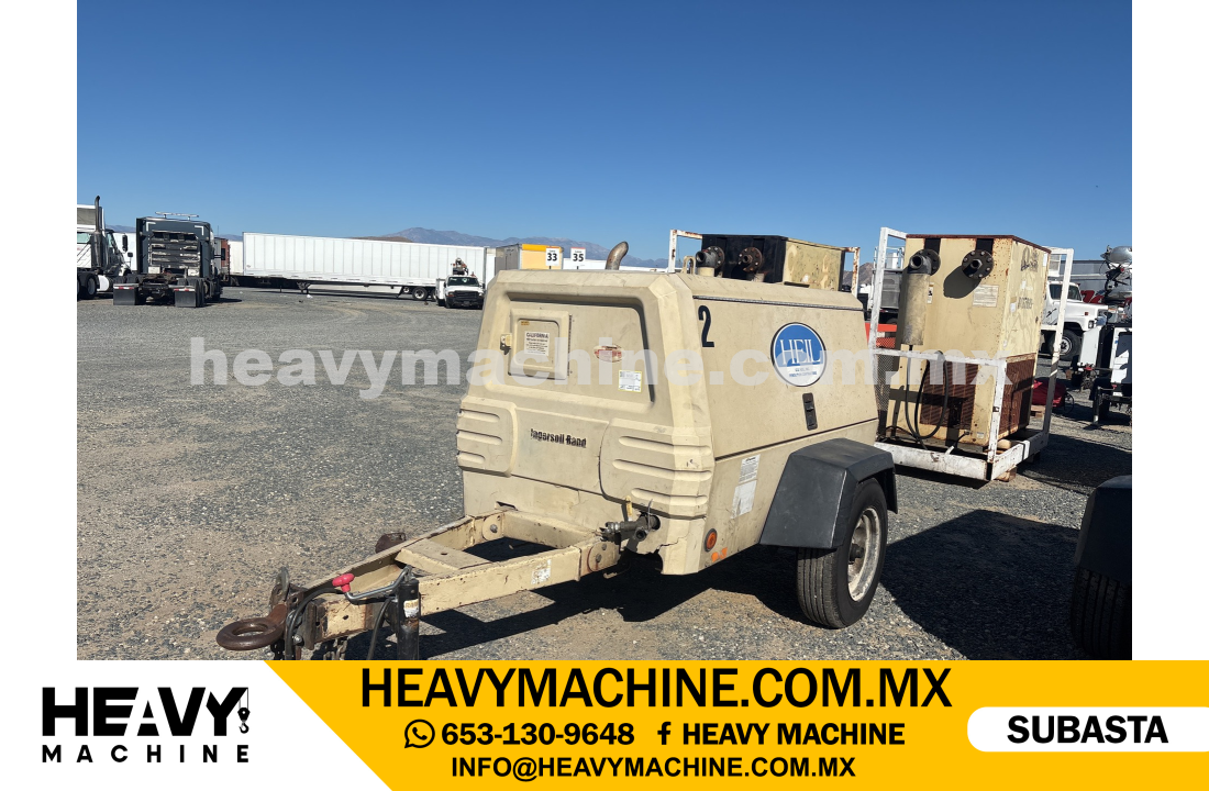 Equipos Ligeros Compresor de aire 2005 INGERSOLL RAND p-185