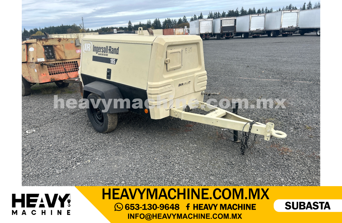 Equipos Ligeros Compresor de aire 2007 INGERSOLL RAND 185