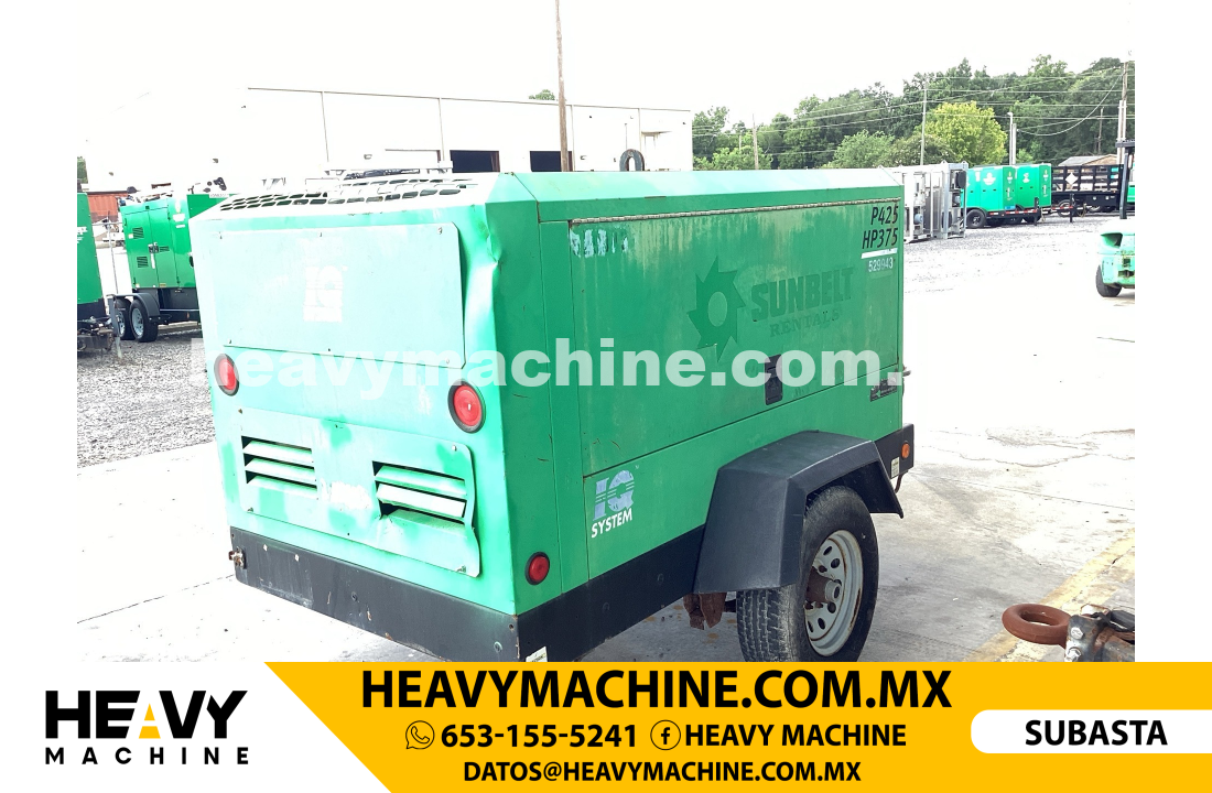 Equipos Ligeros Compresor de aire 2013 Doosan p425-hp375wcu