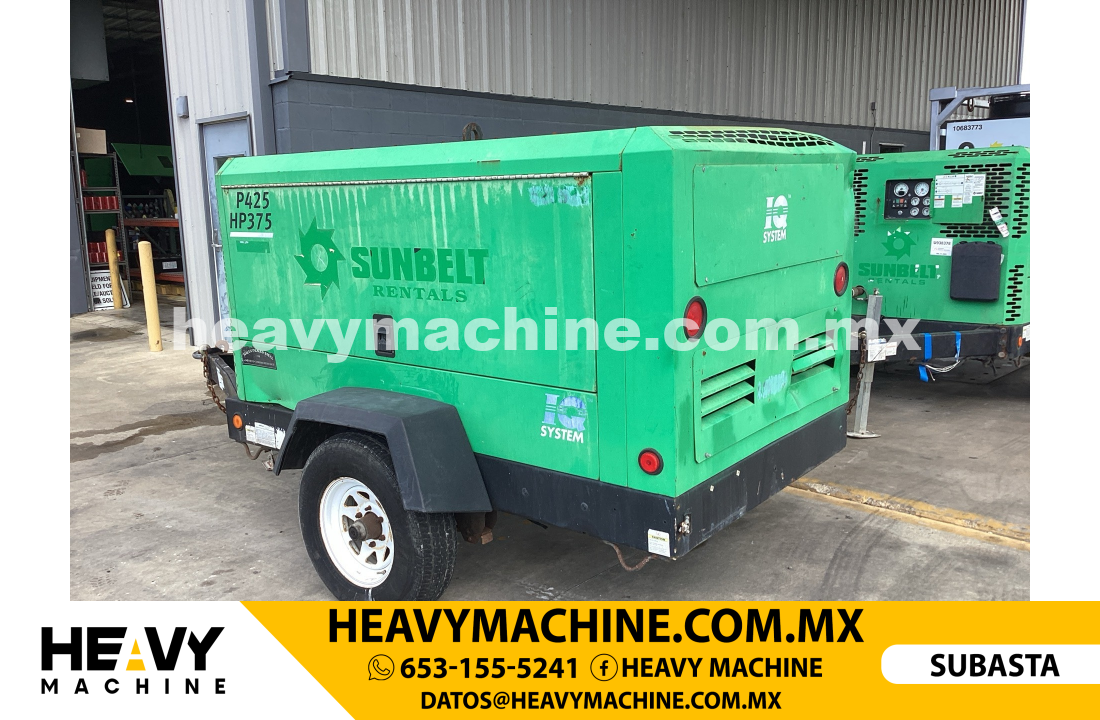 Equipos Ligeros Compresor de aire 2013 Doosan p425-hp375wcu