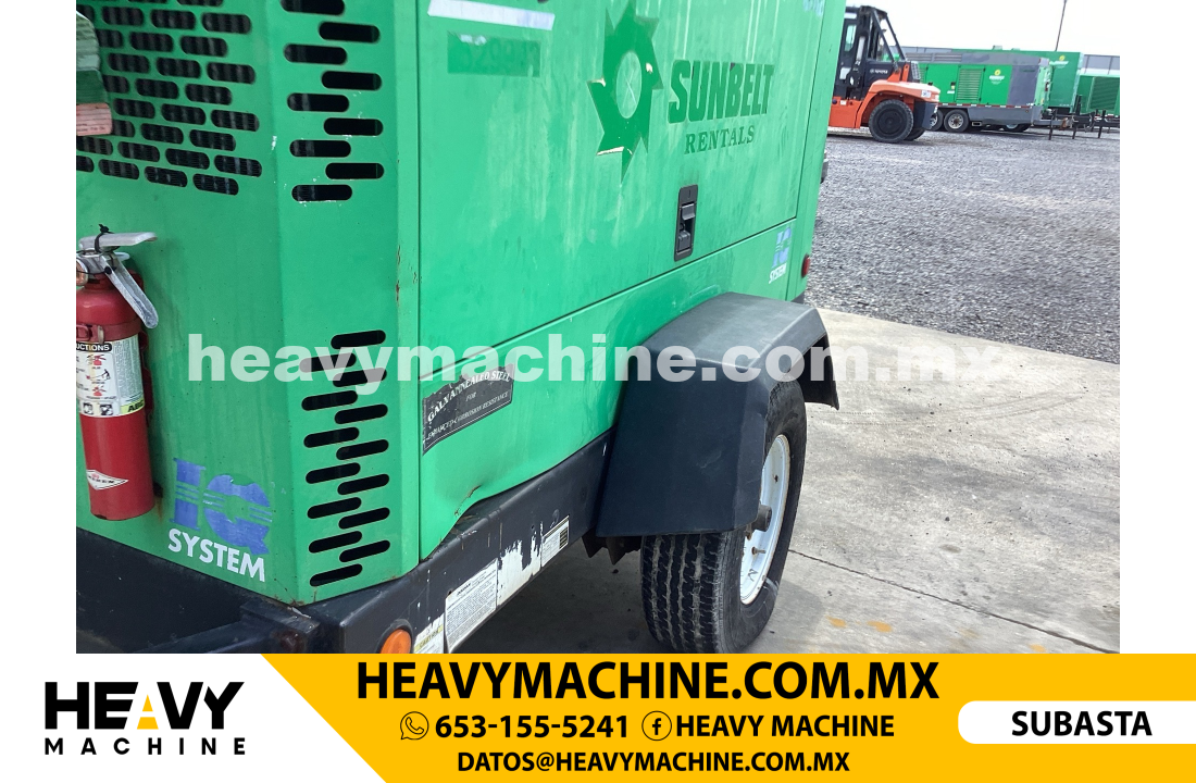 Equipos Ligeros Compresor de aire 2013 Doosan p425-hp375wcu