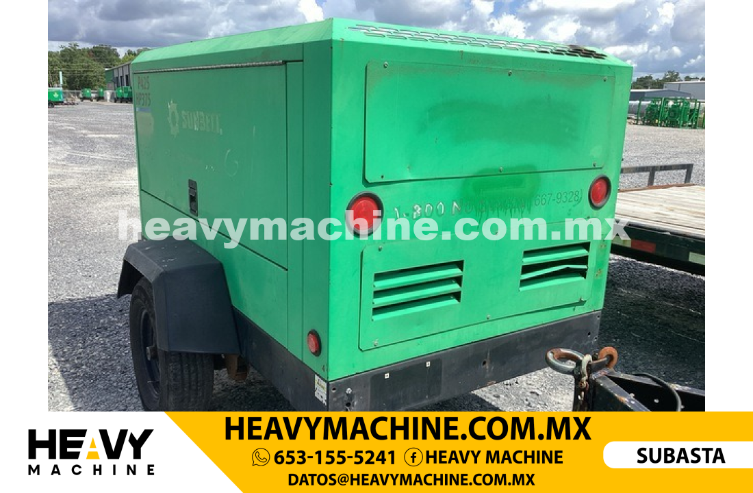 Equipos Ligeros Compresor de aire 2015 Doosan P425-HP375WCU