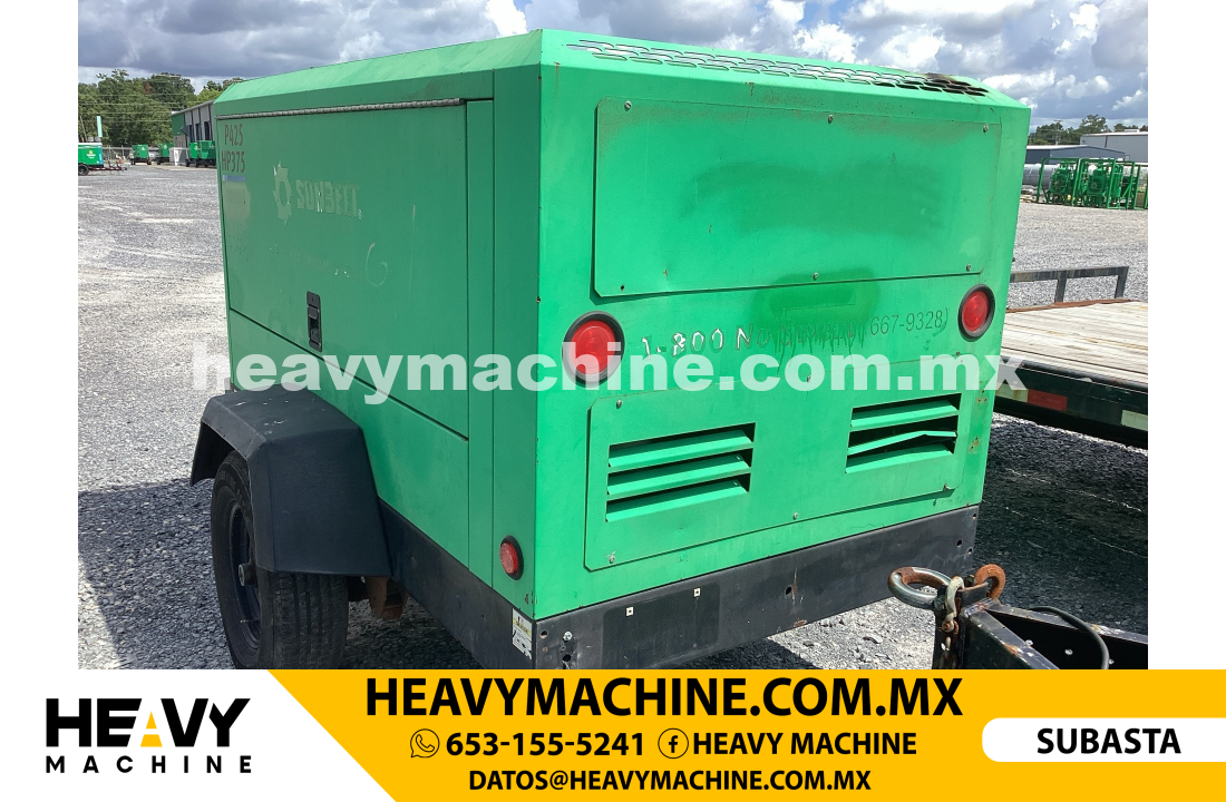 Equipos Ligeros Compresor de aire 2015 Doosan P425-HP375WCU