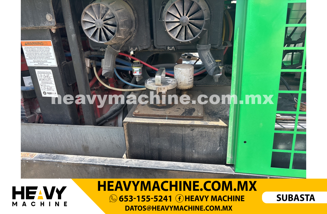 Equipos Ligeros Compresor de aire 2016 Sullivan D375PDCU1SB