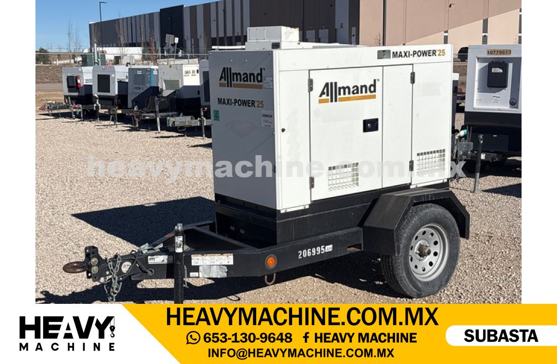 Equipos Ligeros Generador 2018 ALLMAND Maxi-Power 25