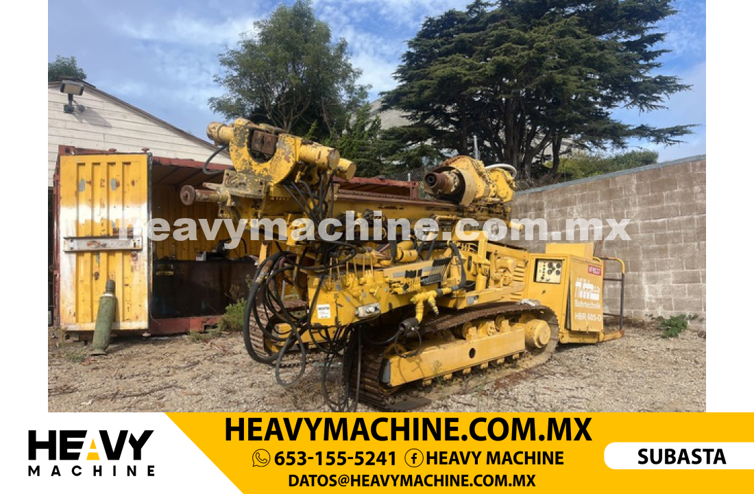 Equipos Ligeros Perforadora de pozo 1994 Hutte HBR605-D