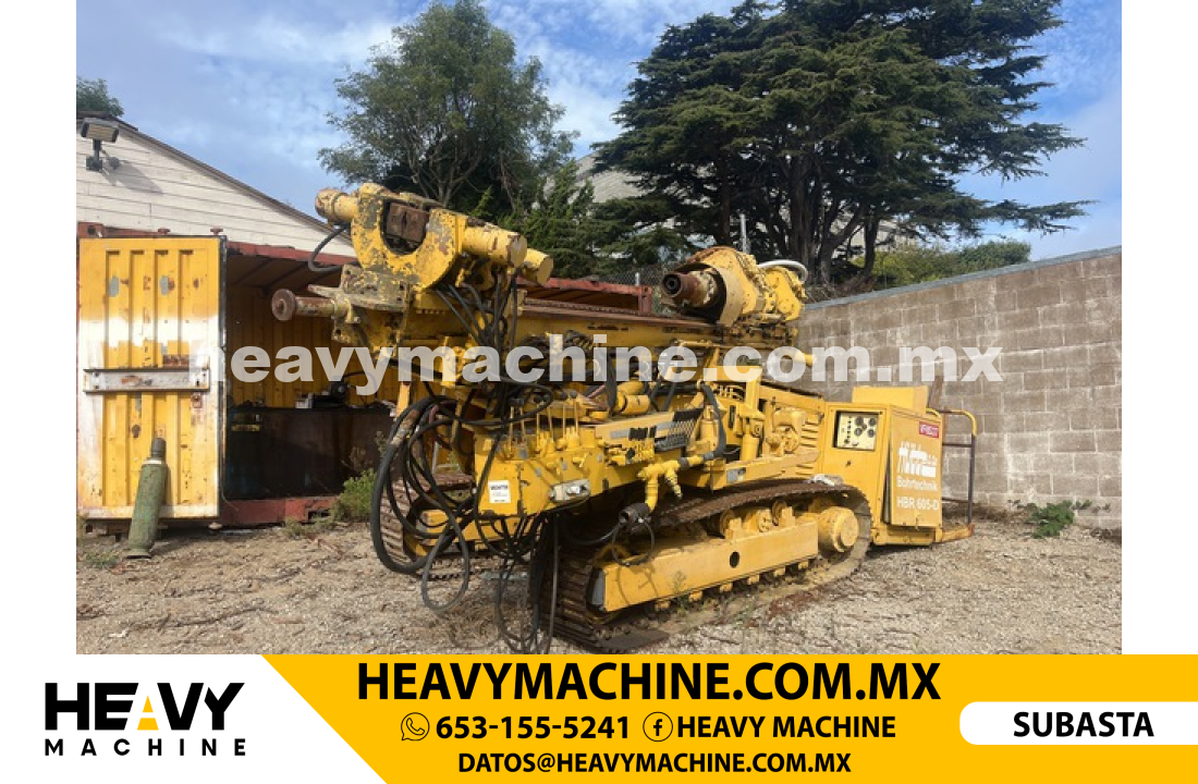 Equipos Ligeros Perforadora de pozo 1994 Hutte HBR605-D