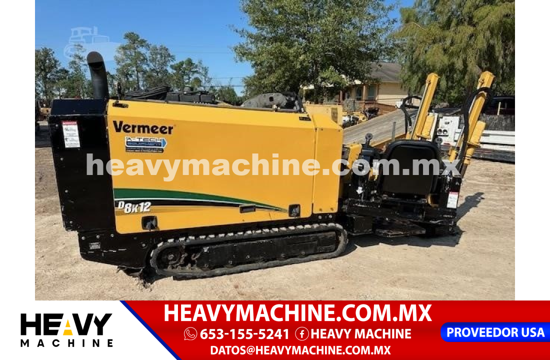 Equipos Ligeros Perforadora de pozo 2019 VERMEER NAVIGATOR D8X12