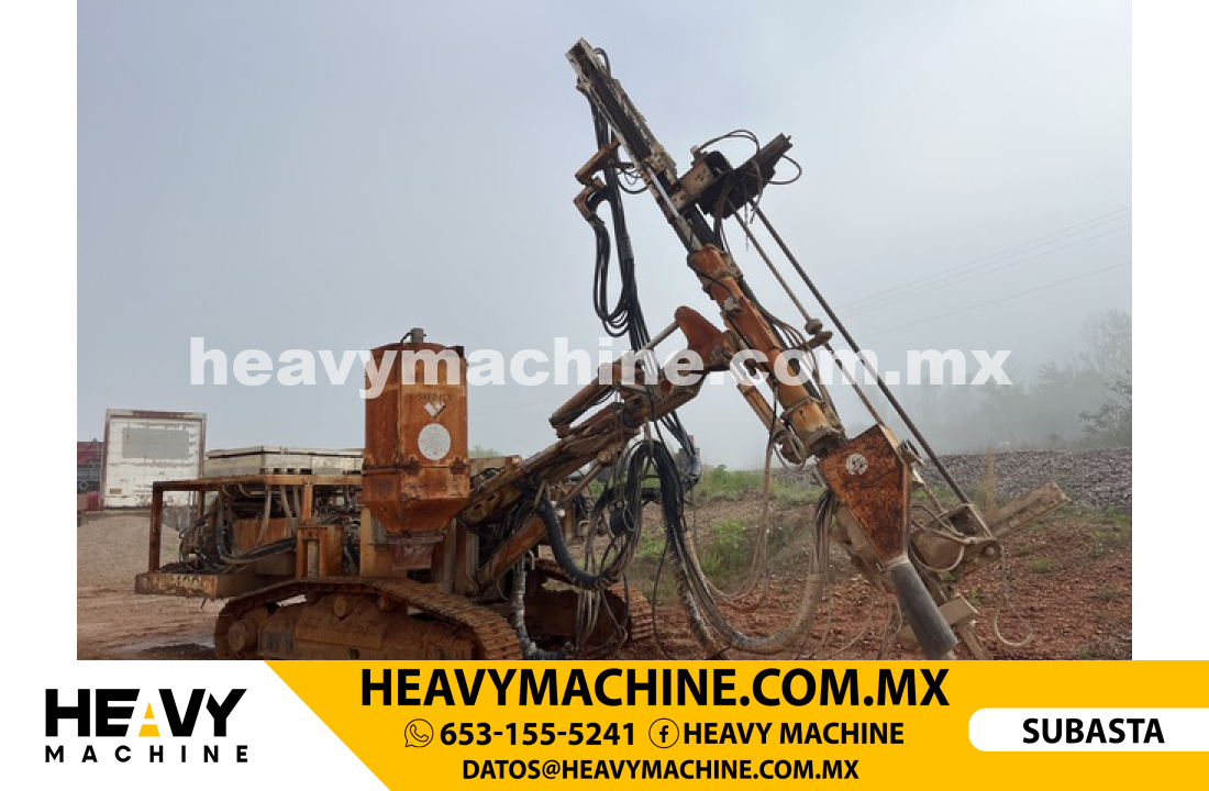 Equipos Ligeros Perforadora de pozo Svedala 400-R