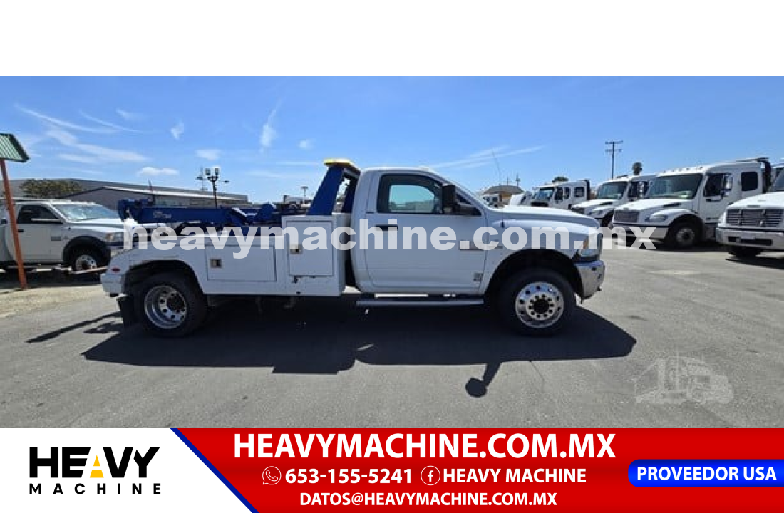 Grúa Arrastre 2013 DODGE RAM 5500