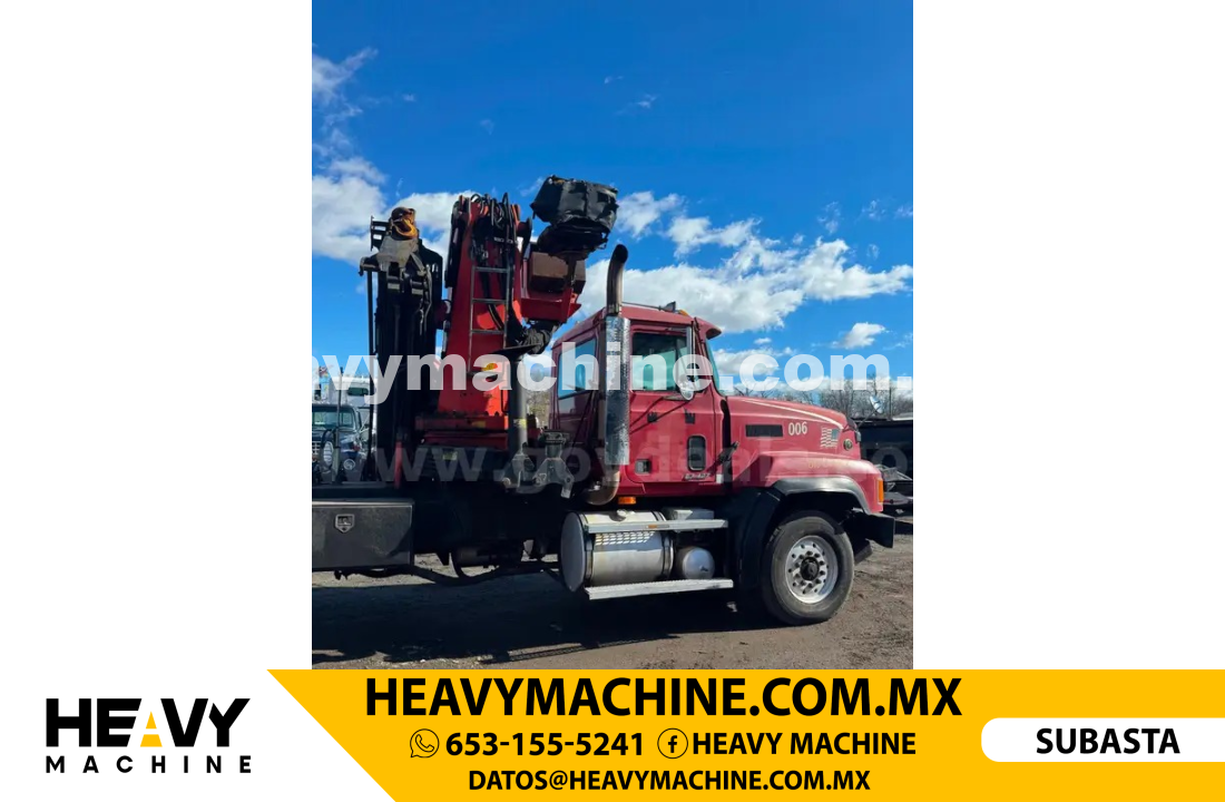 Grúa Articulada 2000 MACK CL713
