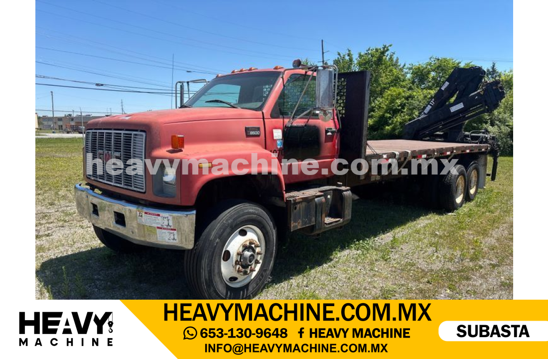 Grúa Articulada 2001 GMC C7500