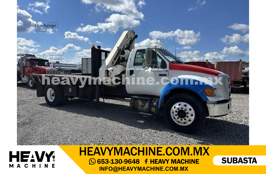 Grúa Articulada 2005 FORD F750 SD