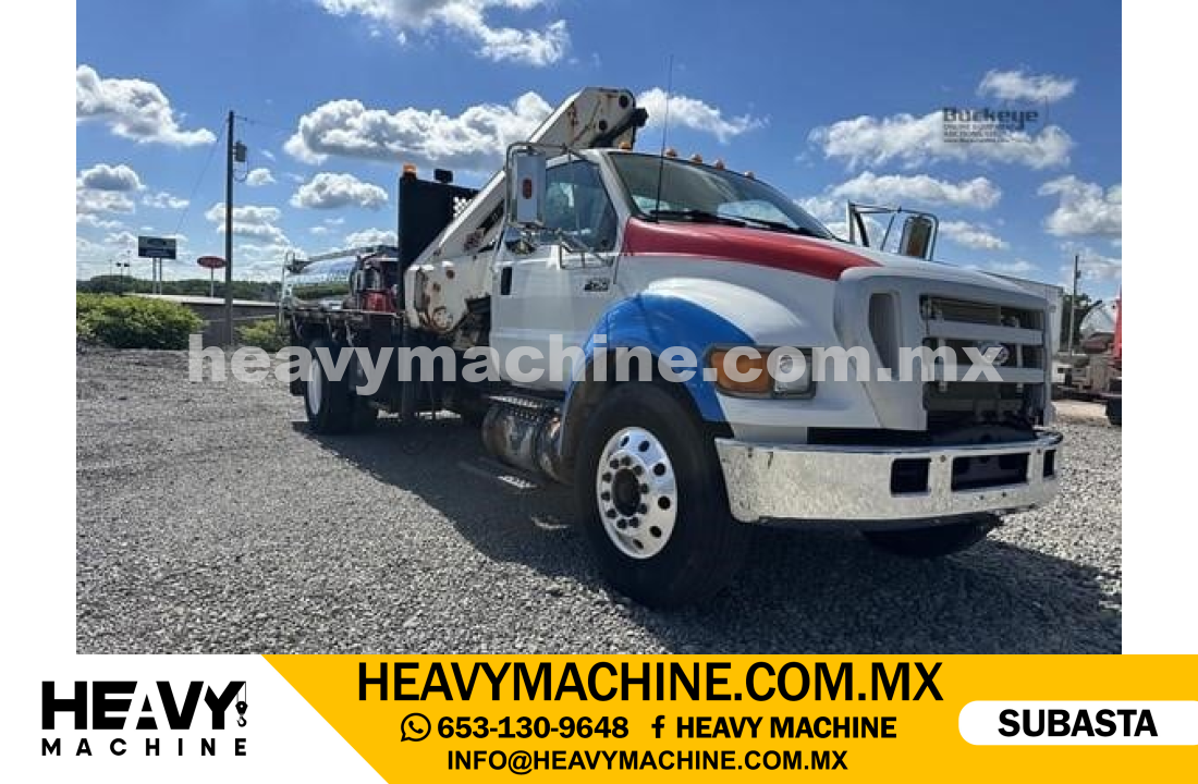 Grúa Articulada 2005 FORD F750 SD