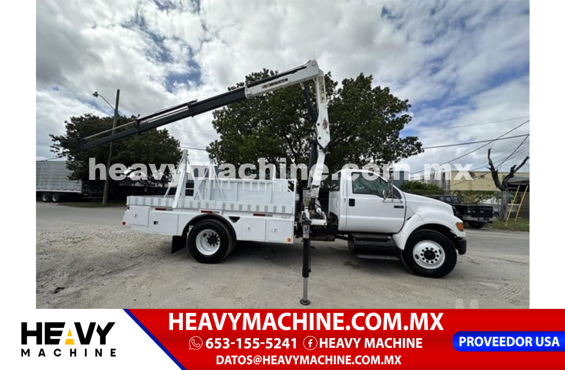 Grúa Articulada 2006 Ford F750 XL SD