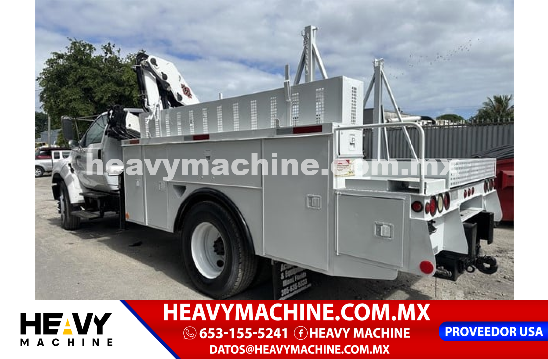 Grúa Articulada 2006 Ford F750 XL SD