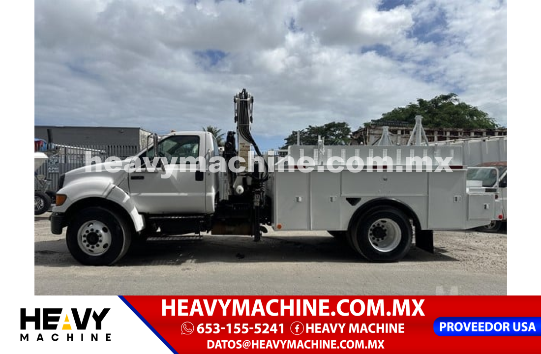 Grúa Articulada 2006 Ford F750 XL SD