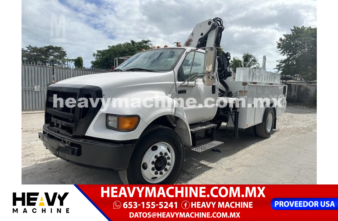 Grúa Articulada 2006 Ford F750 XL SD