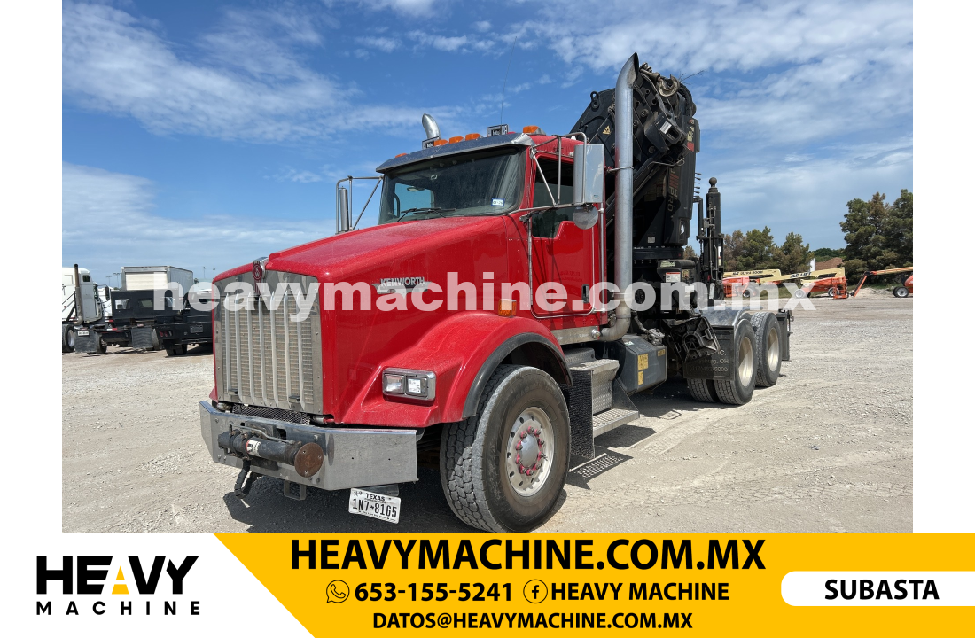 Grúa Articulada 2008 Kenworth T800